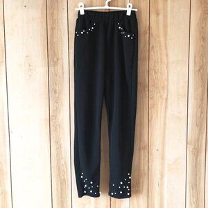 Shein Women Pants with Pearls Size XS